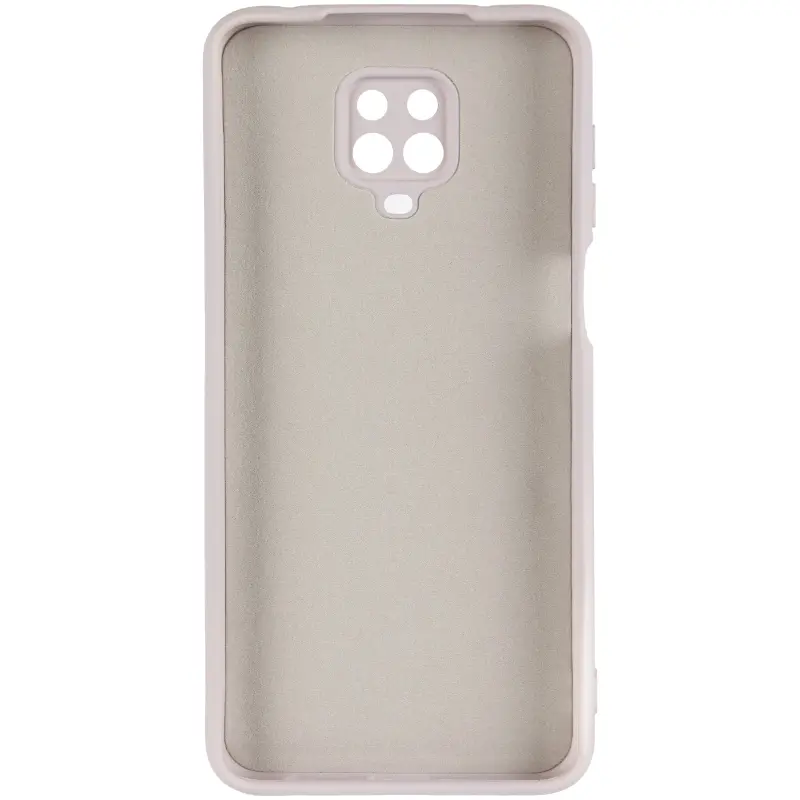 Чехол TPU GETMAN Liquid Silk Full Camera для Xiaomi Redmi Note 9s / Note 9 Pro / Note 9 Pro Max, Серый / Lavender 2, TPU, купить оптом с доставкой