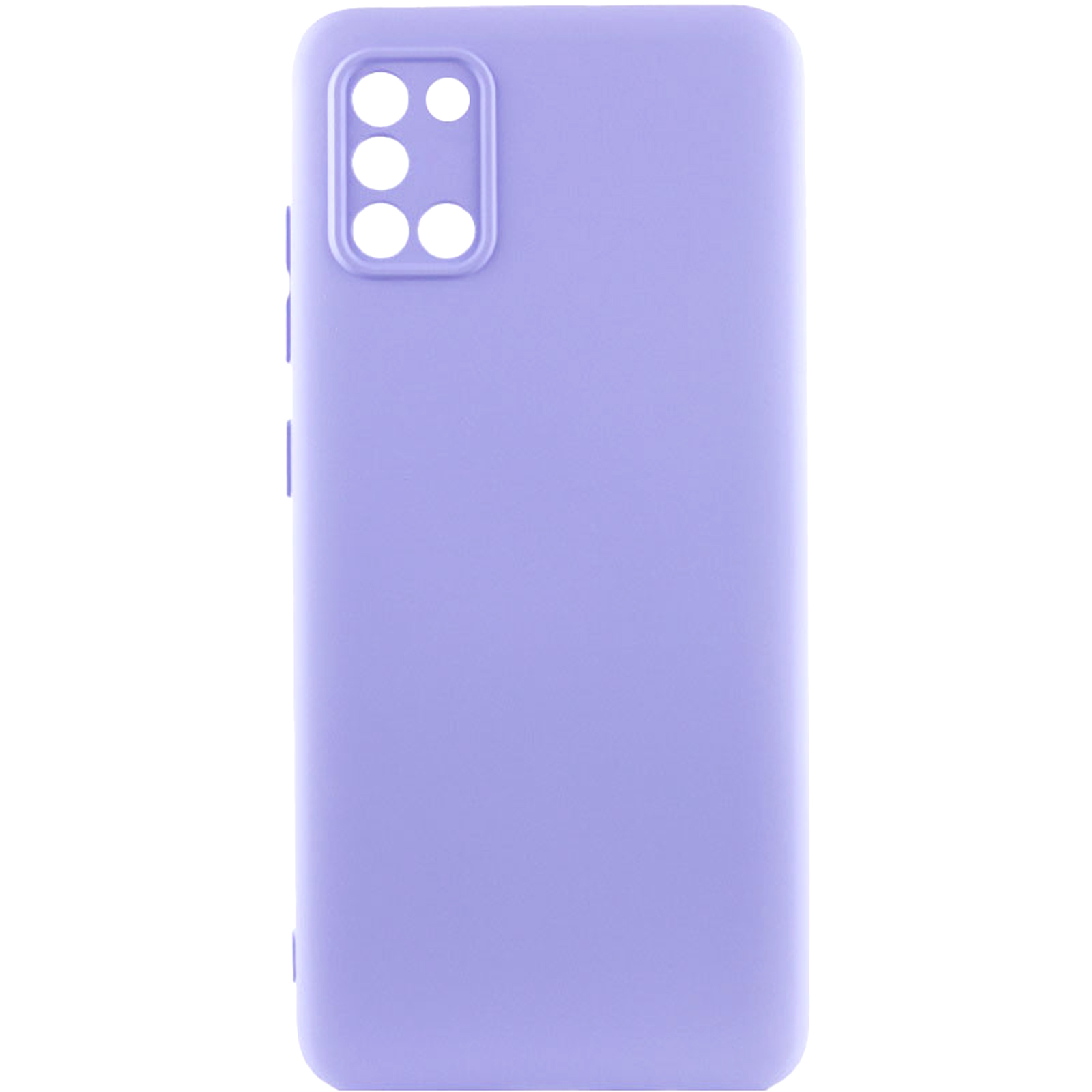 Чехол TPU GETMAN Liquid Silk Full Camera для Samsung Galaxy A31, Сиреневый / Light purple, TPU, купить оптом с доставкой