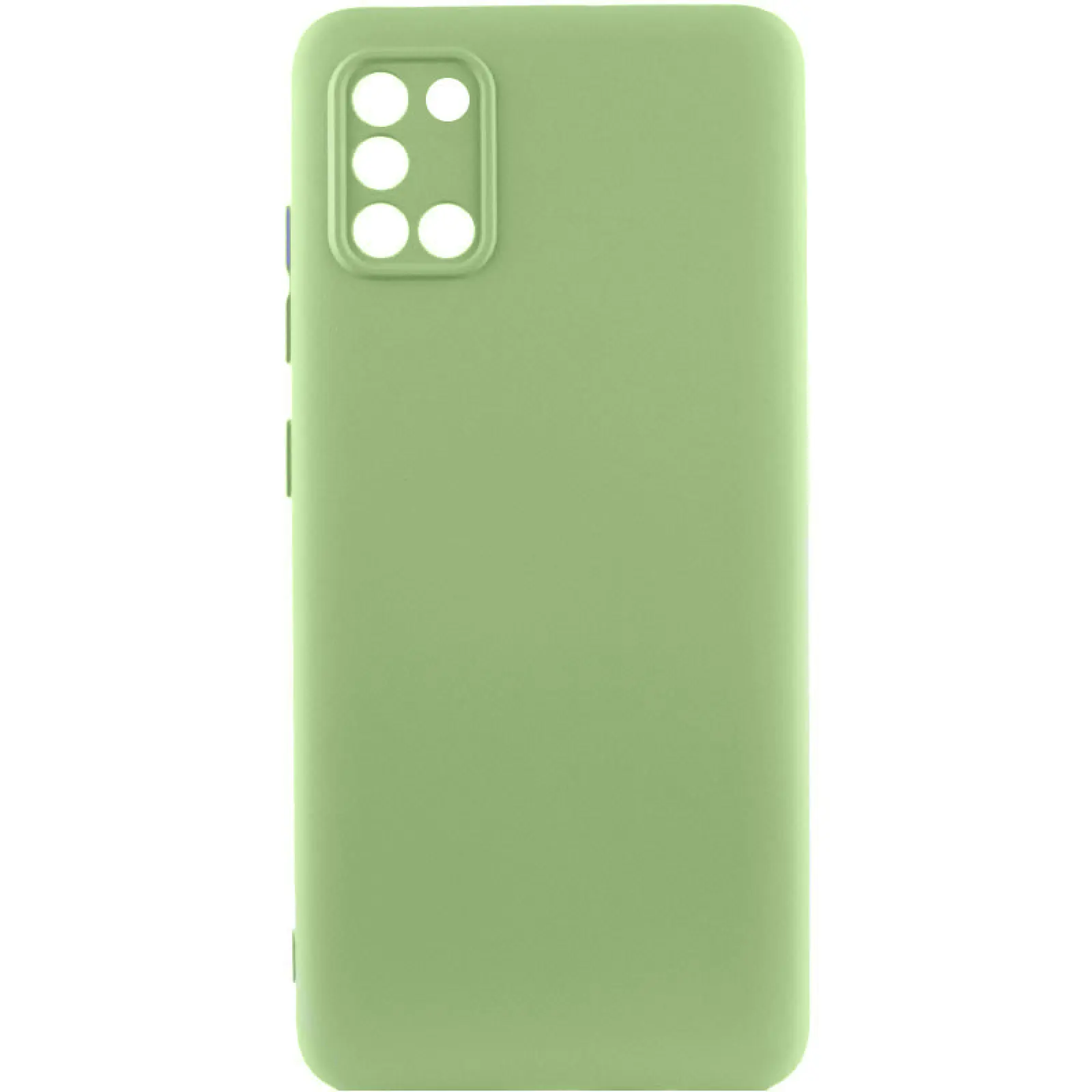 Чохол TPU GETMAN Liquid Silk Full Camera для Samsung Galaxy A31, Зелений / Pistachio, TPU, купити оптом з доставкою