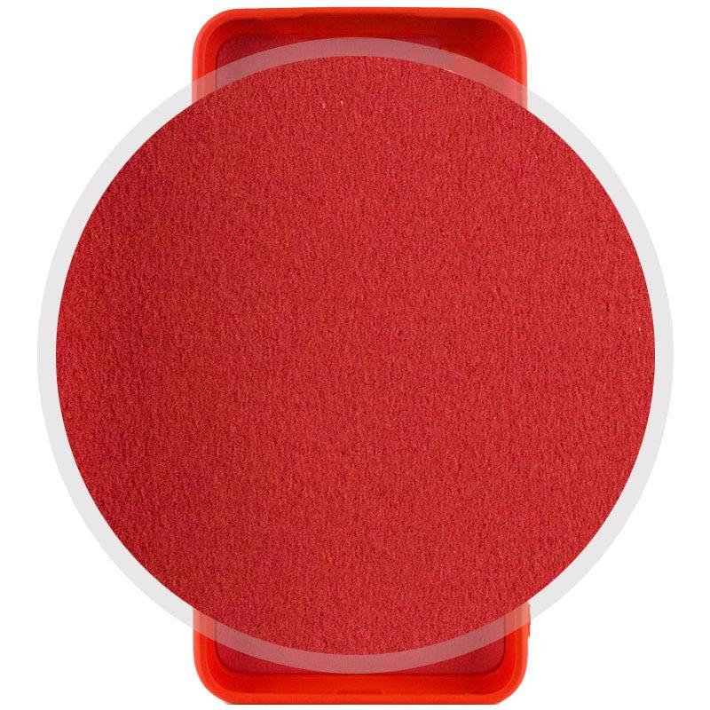 Чехол GETMAN Liquid Silk Full Camera для Xiaomi Redmi Note 9 / Redmi 10X | TPU + Микрофибра на картинке №2