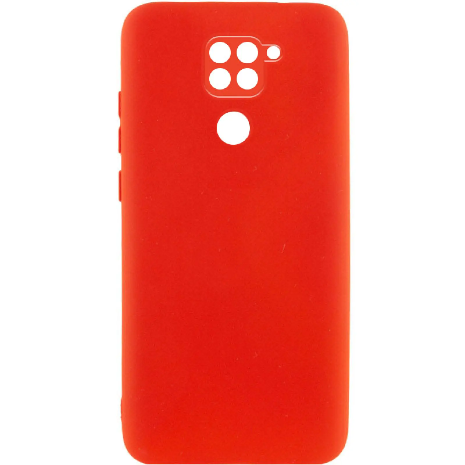 Чехол TPU GETMAN Liquid Silk Full Camera для Xiaomi Redmi Note 9 / Redmi 10X, Красный / Red, TPU, купить оптом с доставкой