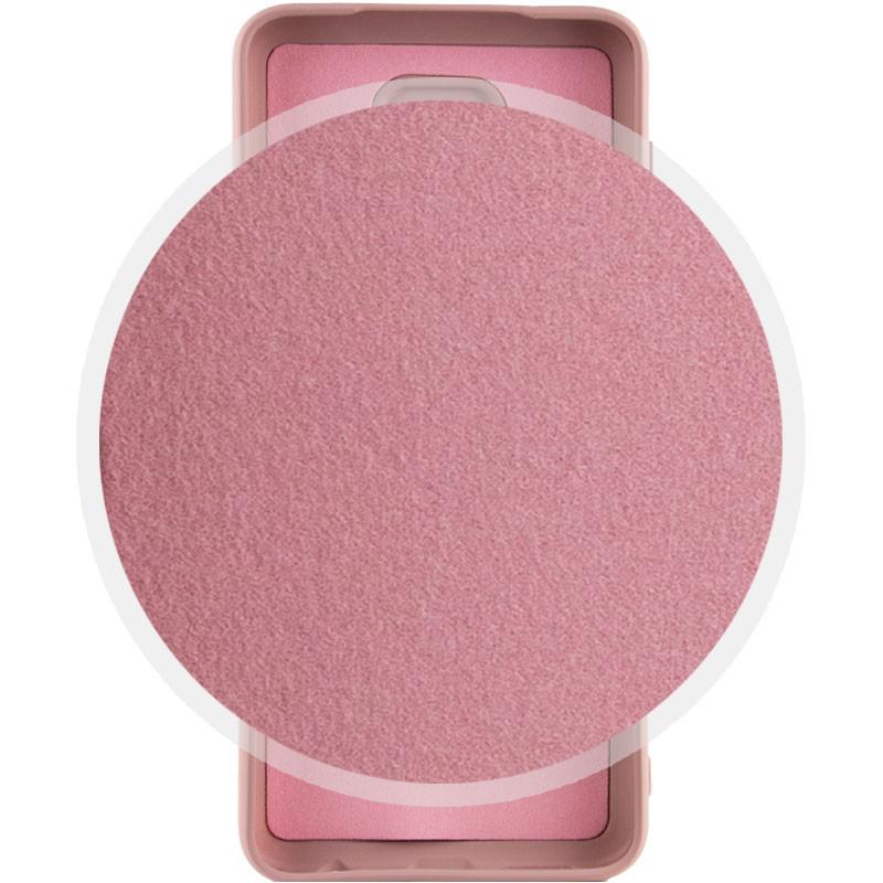 Чехол GETMAN Liquid Silk Full Camera для Xiaomi Redmi Note 9 / Redmi 10X | TPU + Микрофибра на картинке №2