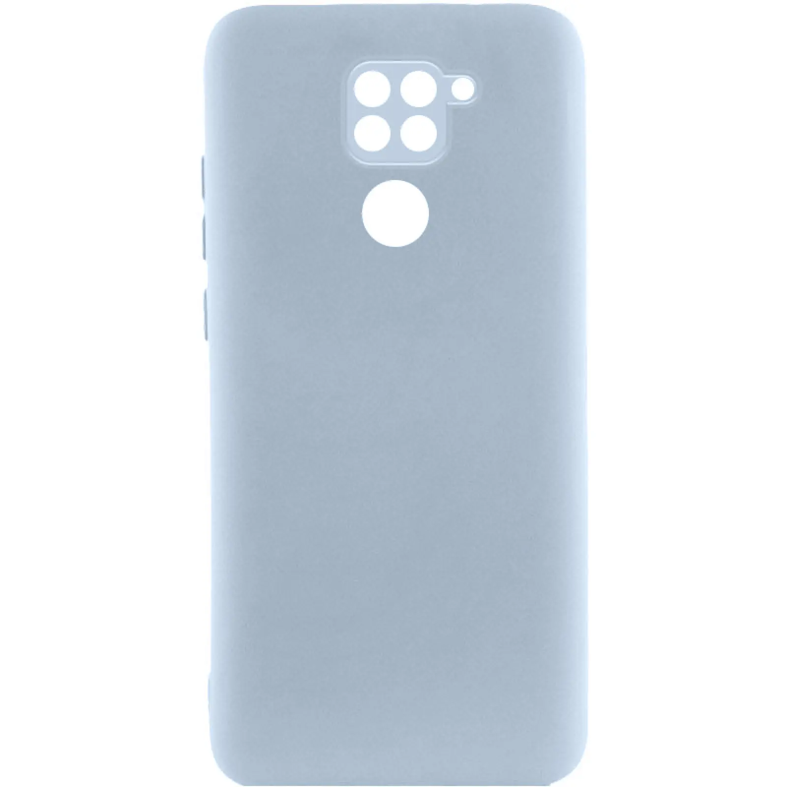 Чехол TPU GETMAN Liquid Silk Full Camera для Xiaomi Redmi Note 9 / Redmi 10X, Голубой / Lilac Blue, TPU, купить оптом с доставкой