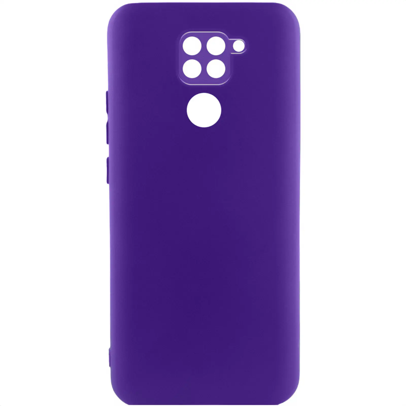 Чехол TPU GETMAN Liquid Silk Full Camera для Xiaomi Redmi Note 9 / Redmi 10X, Фиолетовый / Ultra Violet, TPU, купить оптом с доставкой