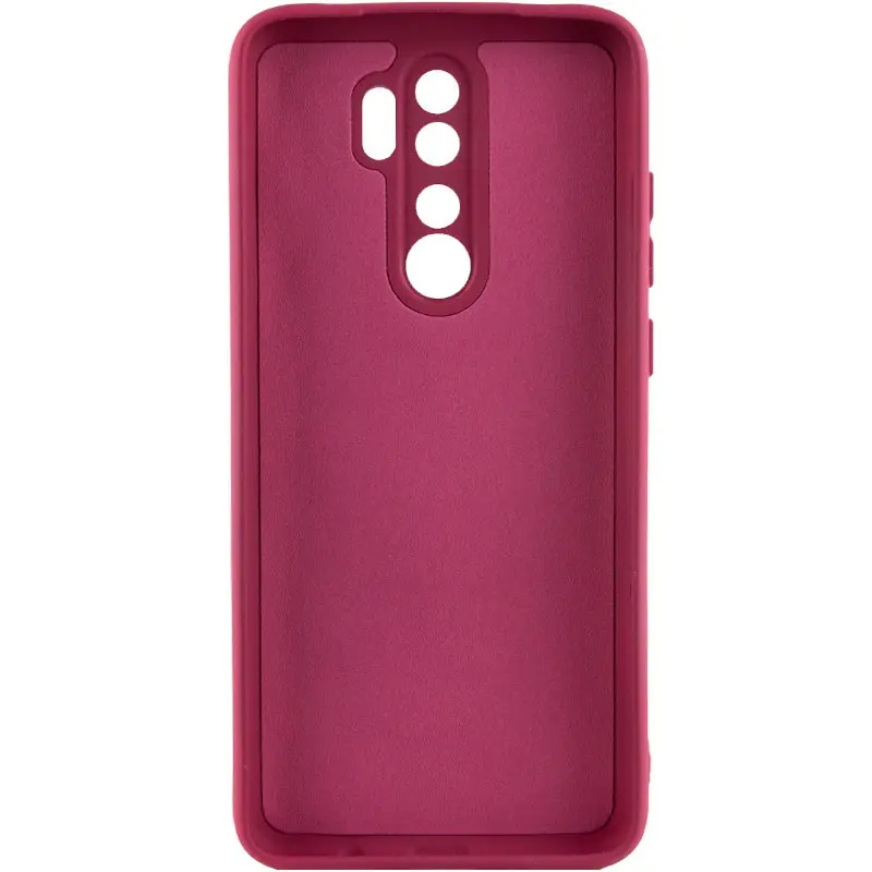 Чехол TPU GETMAN Liquid Silk Full Camera для Xiaomi Redmi 9, Бордовый / Marsala 1, TPU, купить оптом с доставкой