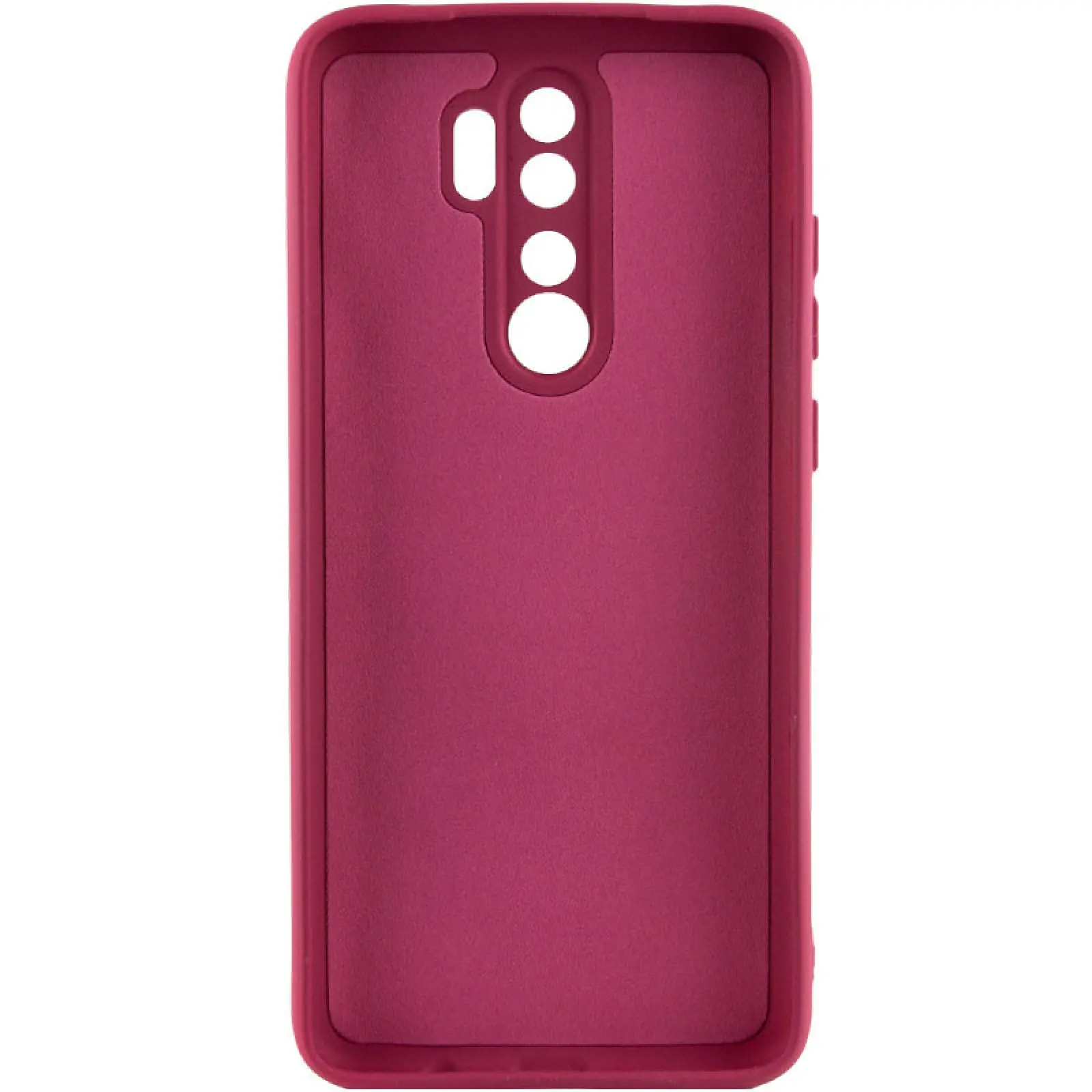 Чехол TPU GETMAN Liquid Silk Full Camera для Xiaomi Redmi 9, Бордовый / Marsala 1, TPU, купить оптом с доставкой