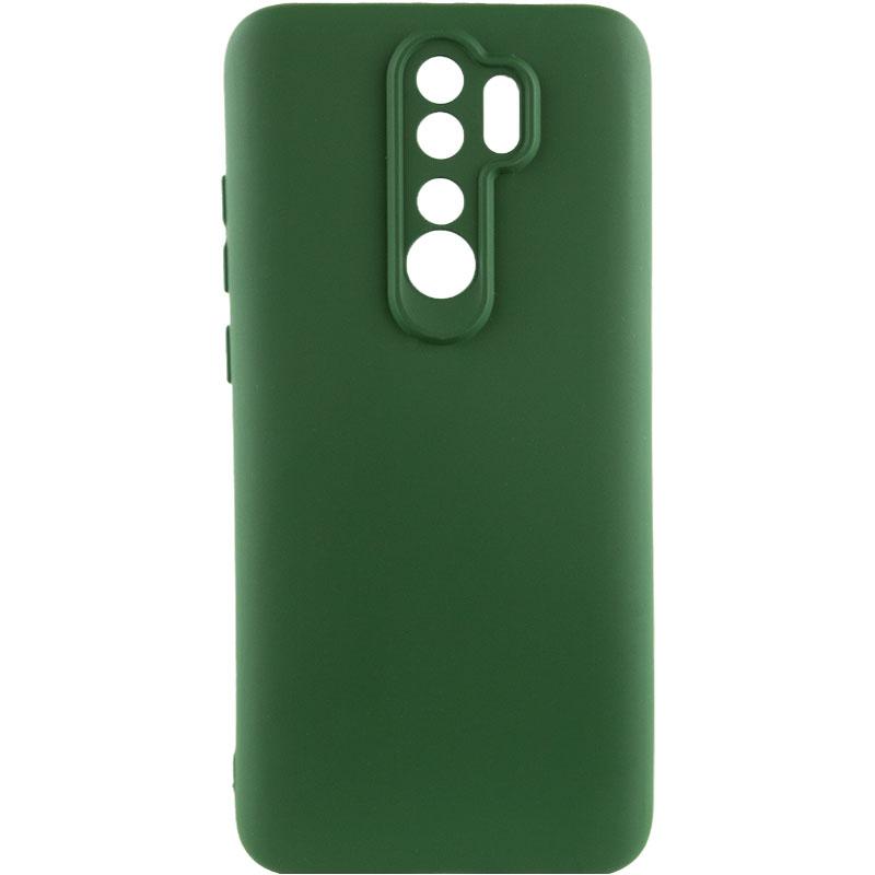 Чохол GETMAN Liquid Silk Full Camera для Xiaomi Redmi 9 | TPU + Мікрофібра на малюнкі №1