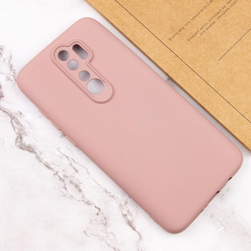 Чехол GETMAN Liquid Silk Full Camera для Xiaomi Redmi 9 | TPU + Микрофибра на картинке №4