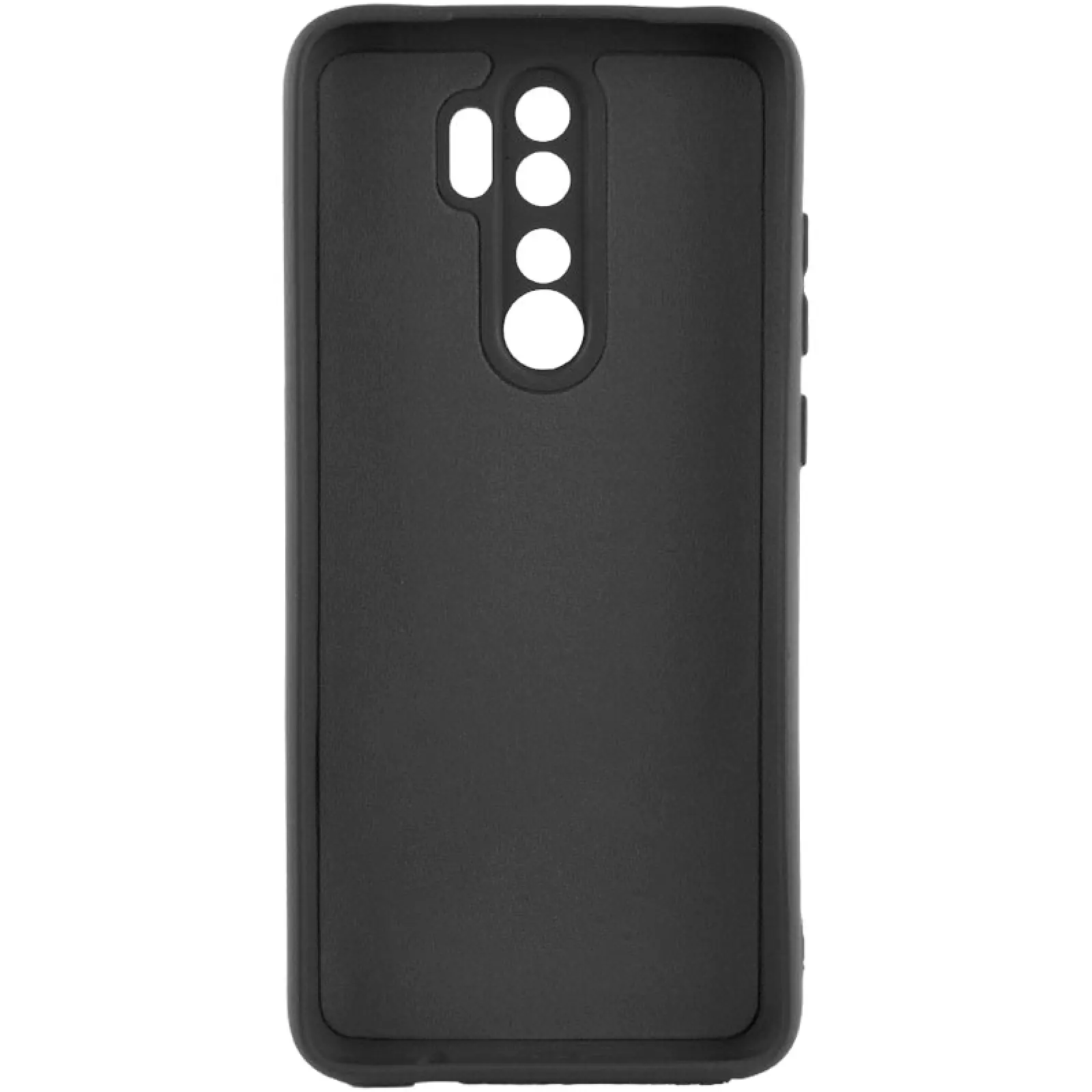 Чехол TPU GETMAN Liquid Silk Full Camera для Xiaomi Redmi 9, Черный / Black 2, TPU, купить оптом с доставкой