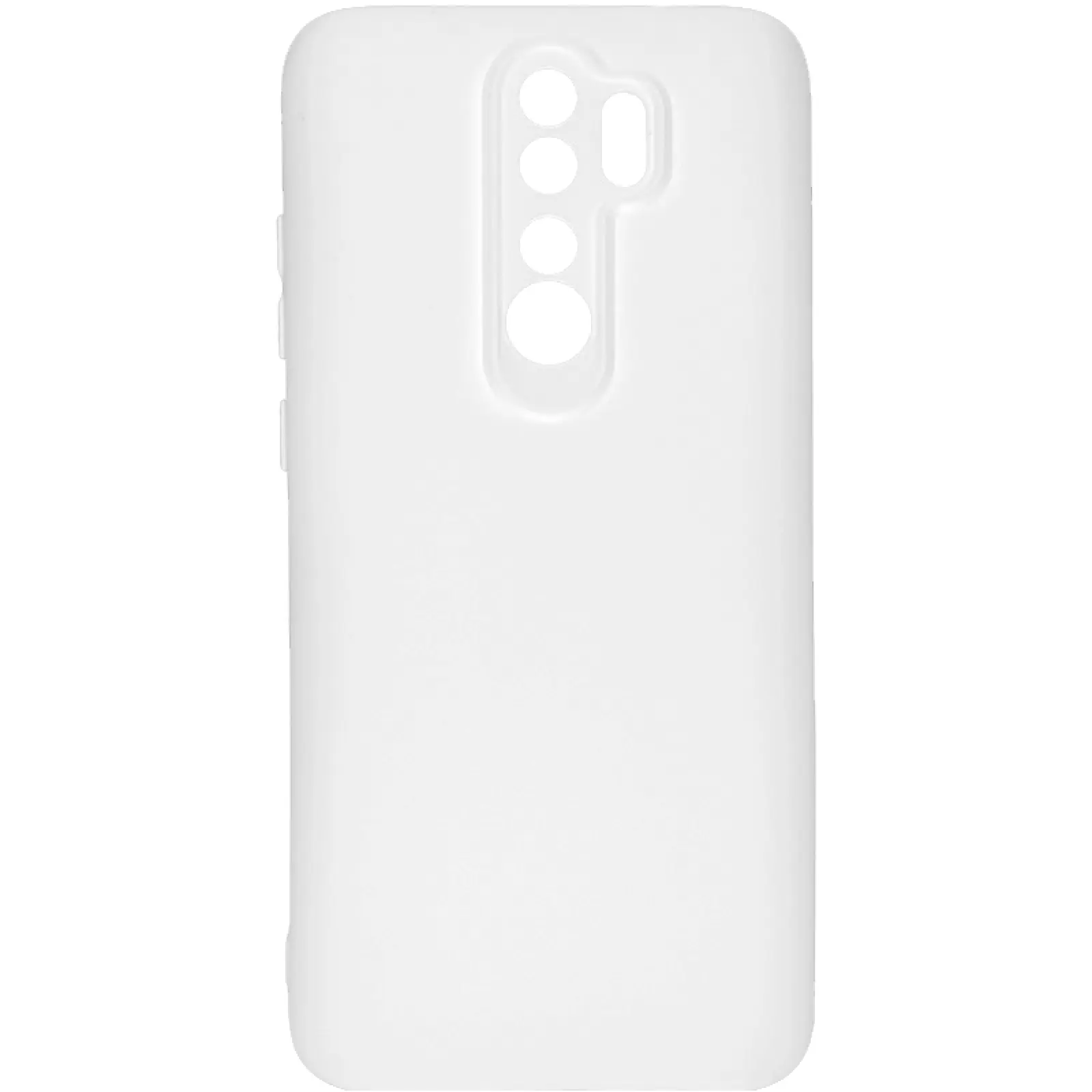 Чехол TPU GETMAN Liquid Silk Full Camera для Xiaomi Redmi 9, Белый / White, TPU, купить оптом с доставкой
