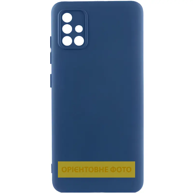Чехол TPU GETMAN Liquid Silk Full Camera для Xiaomi Redmi 9, Синий / Deep navy, TPU, купить оптом с доставкой