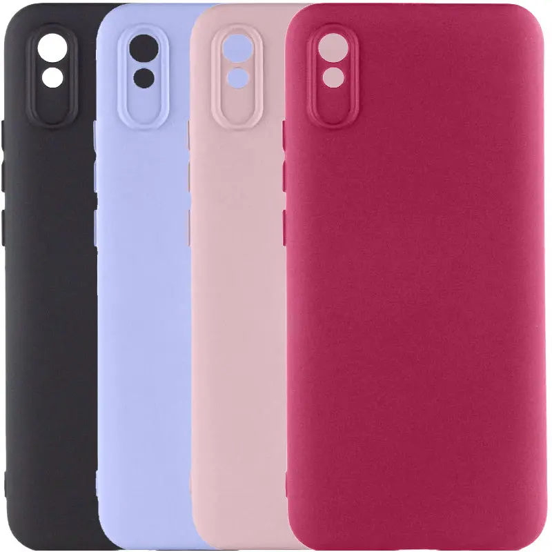 Чехол TPU GETMAN Liquid Silk Full Camera для Xiaomi Redmi 9A, TPU, купить оптом с доставкой