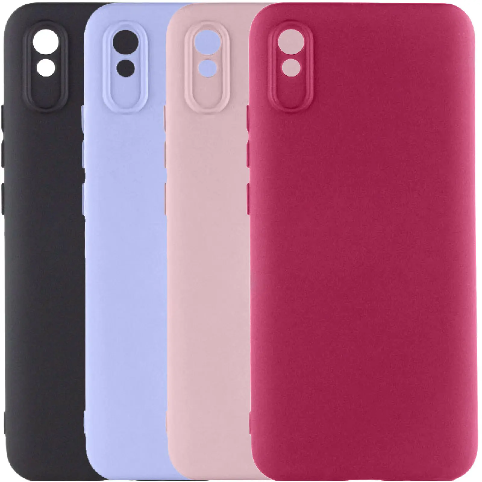 Чехол TPU GETMAN Liquid Silk Full Camera для Xiaomi Redmi 9A, TPU, купить оптом с доставкой