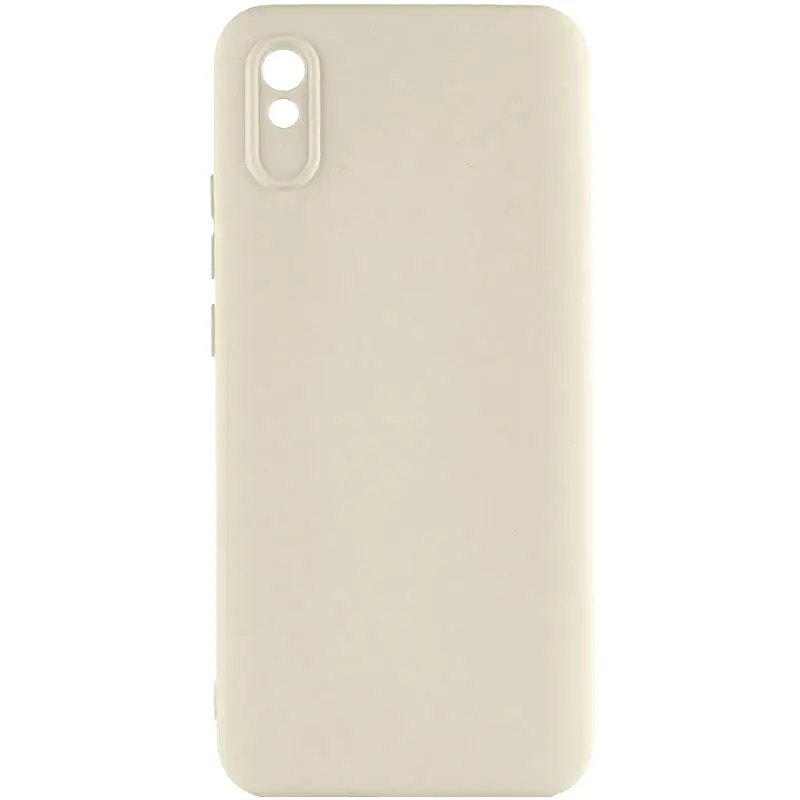 Чехол TPU GETMAN Liquid Silk Full Camera для Xiaomi Redmi 9A, Песочный / Sand, TPU, купить оптом с доставкой