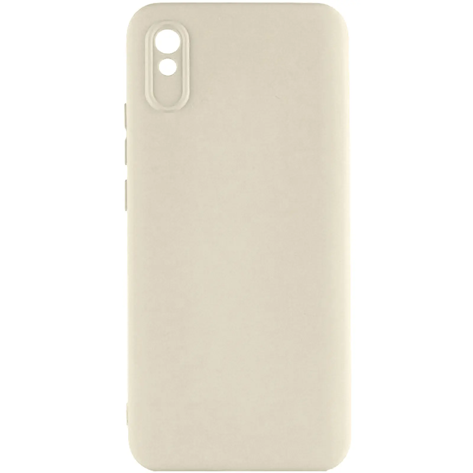 Чехол TPU GETMAN Liquid Silk Full Camera для Xiaomi Redmi 9A, Песочный / Sand, TPU, купить оптом с доставкой