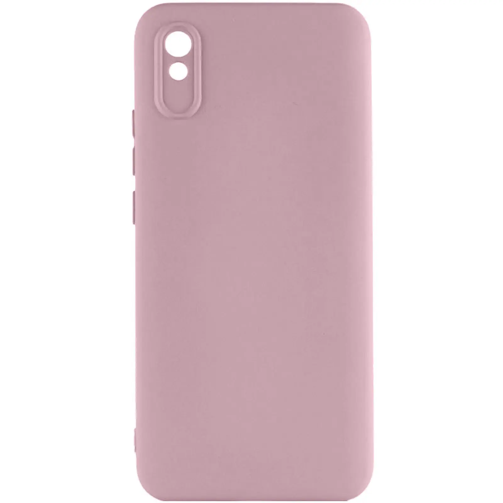 Чехол TPU GETMAN Liquid Silk Full Camera для Xiaomi Redmi 9A, Розовый / Pink Sand, TPU, купить оптом с доставкой