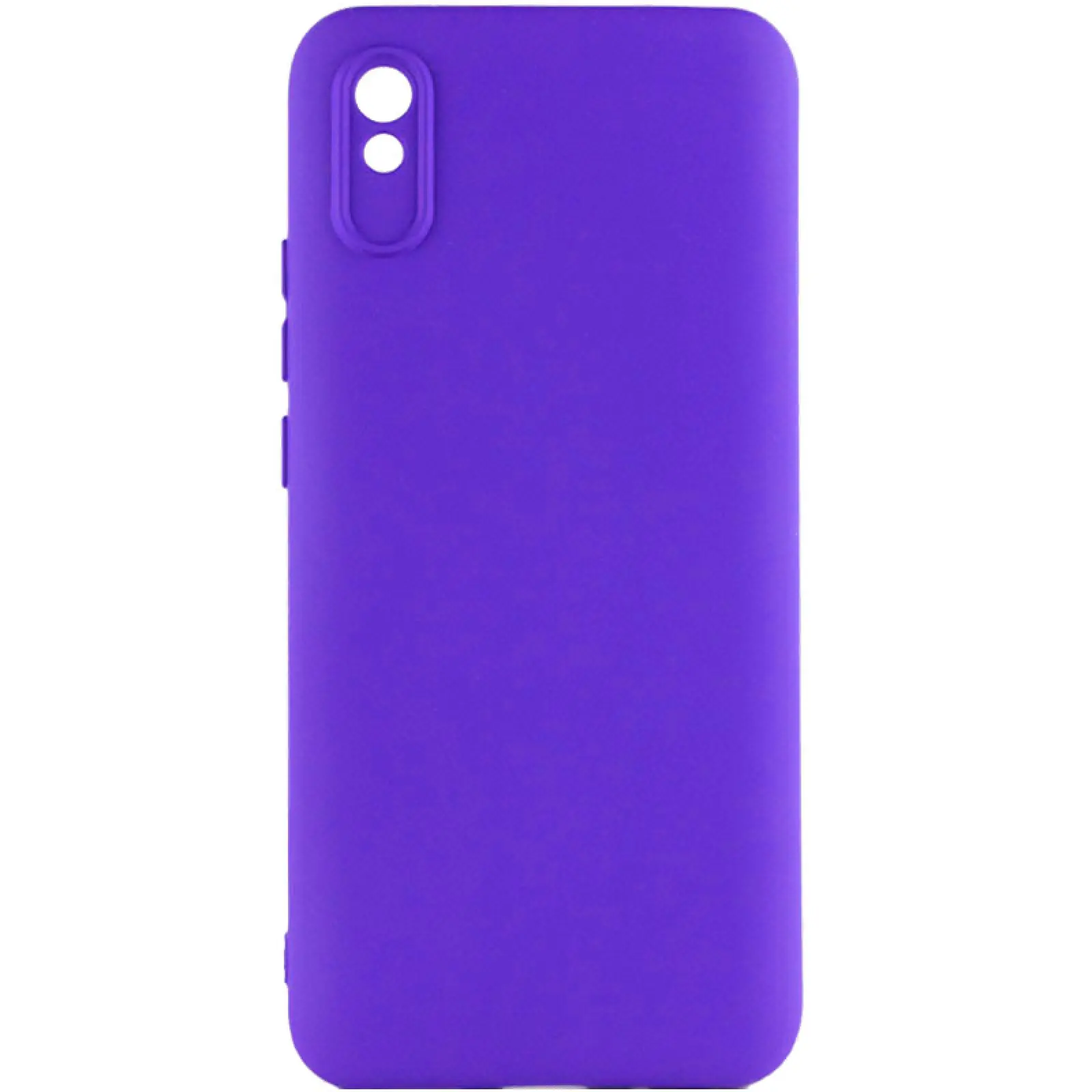 Чехол TPU GETMAN Liquid Silk Full Camera для Xiaomi Redmi 9A, Синий / Iris, TPU, купить оптом с доставкой