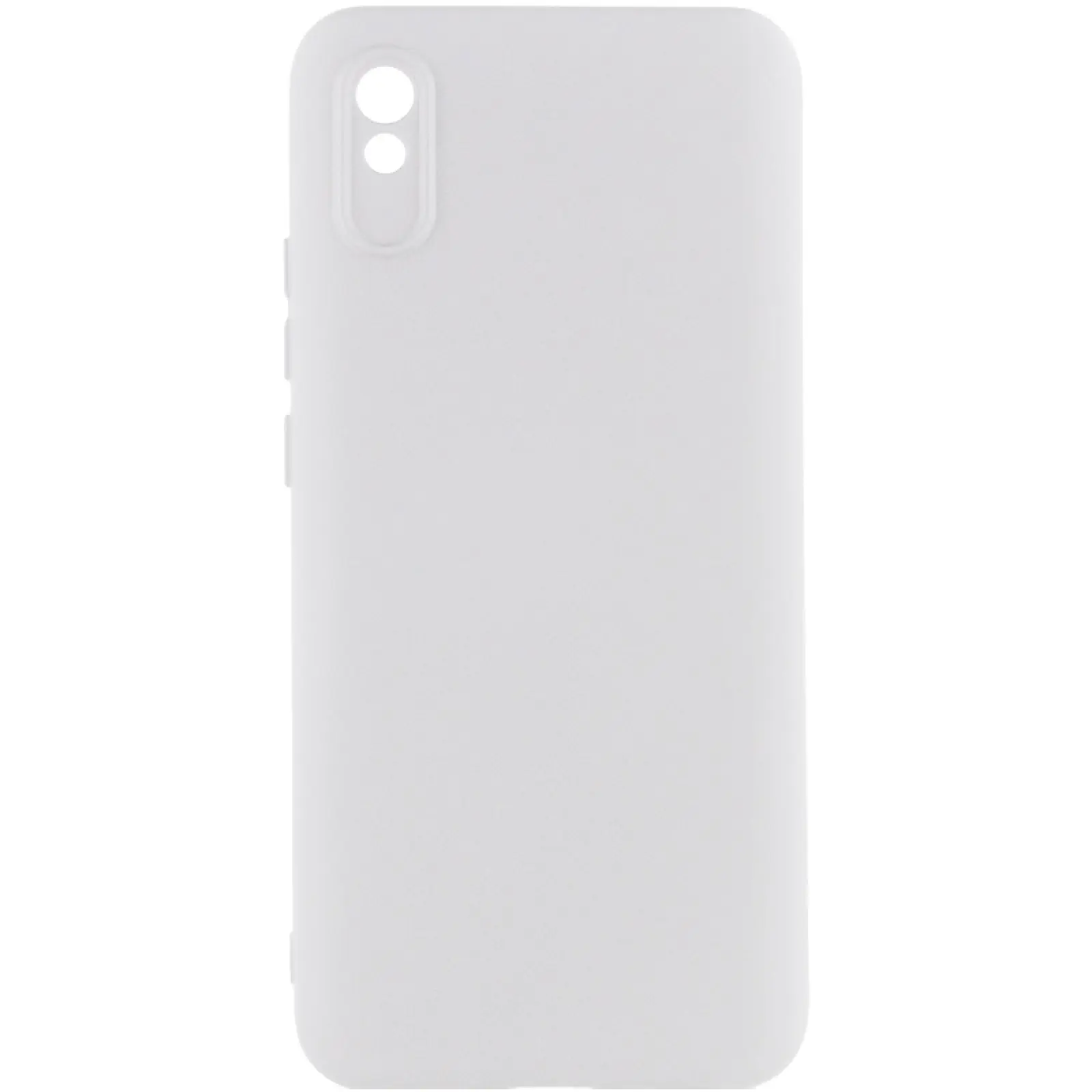 Чехол TPU GETMAN Liquid Silk Full Camera для Xiaomi Redmi 9A, Белый / White, TPU, купить оптом с доставкой
