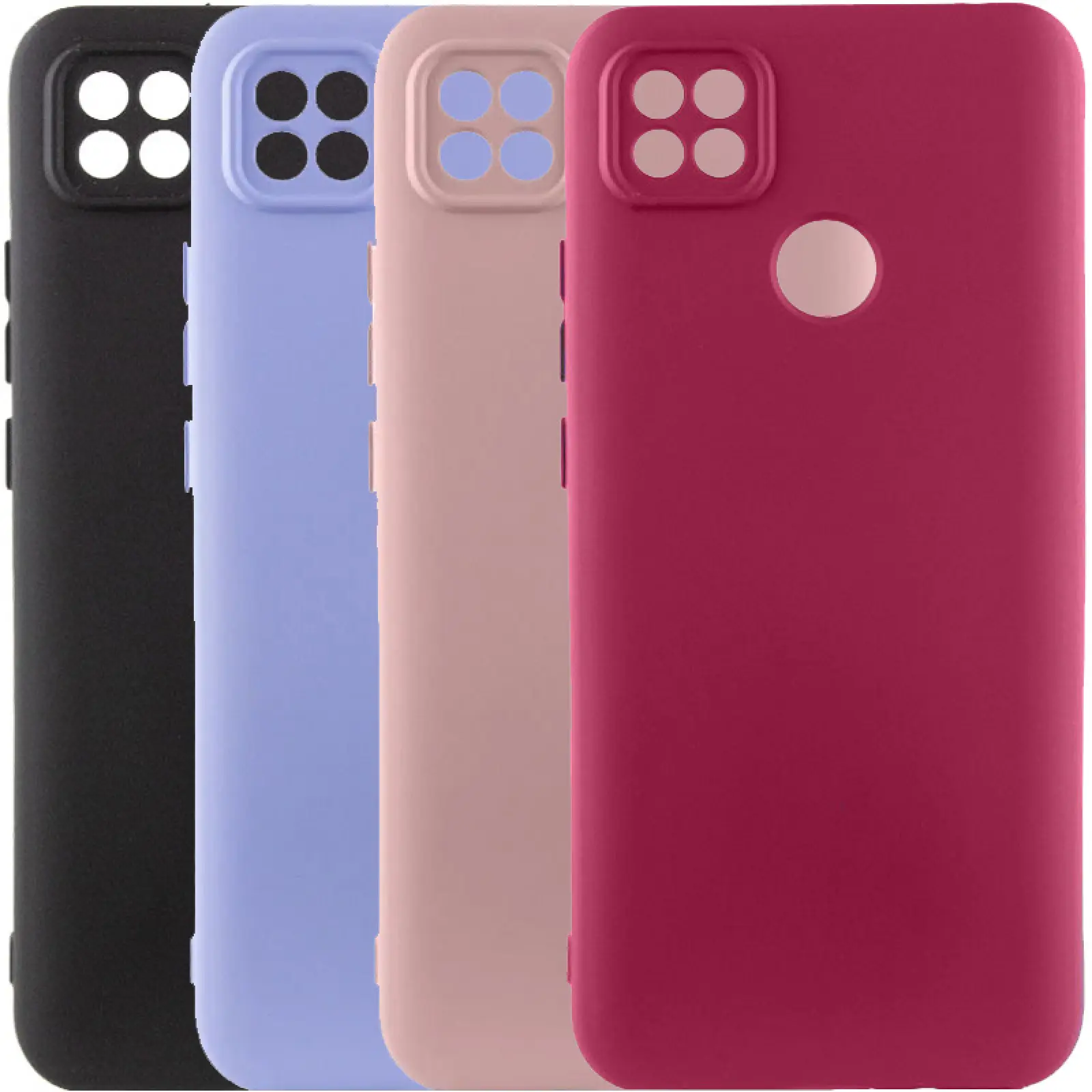 Чехол TPU GETMAN Liquid Silk Full Camera для Xiaomi Redmi 9C, TPU, купить оптом с доставкой