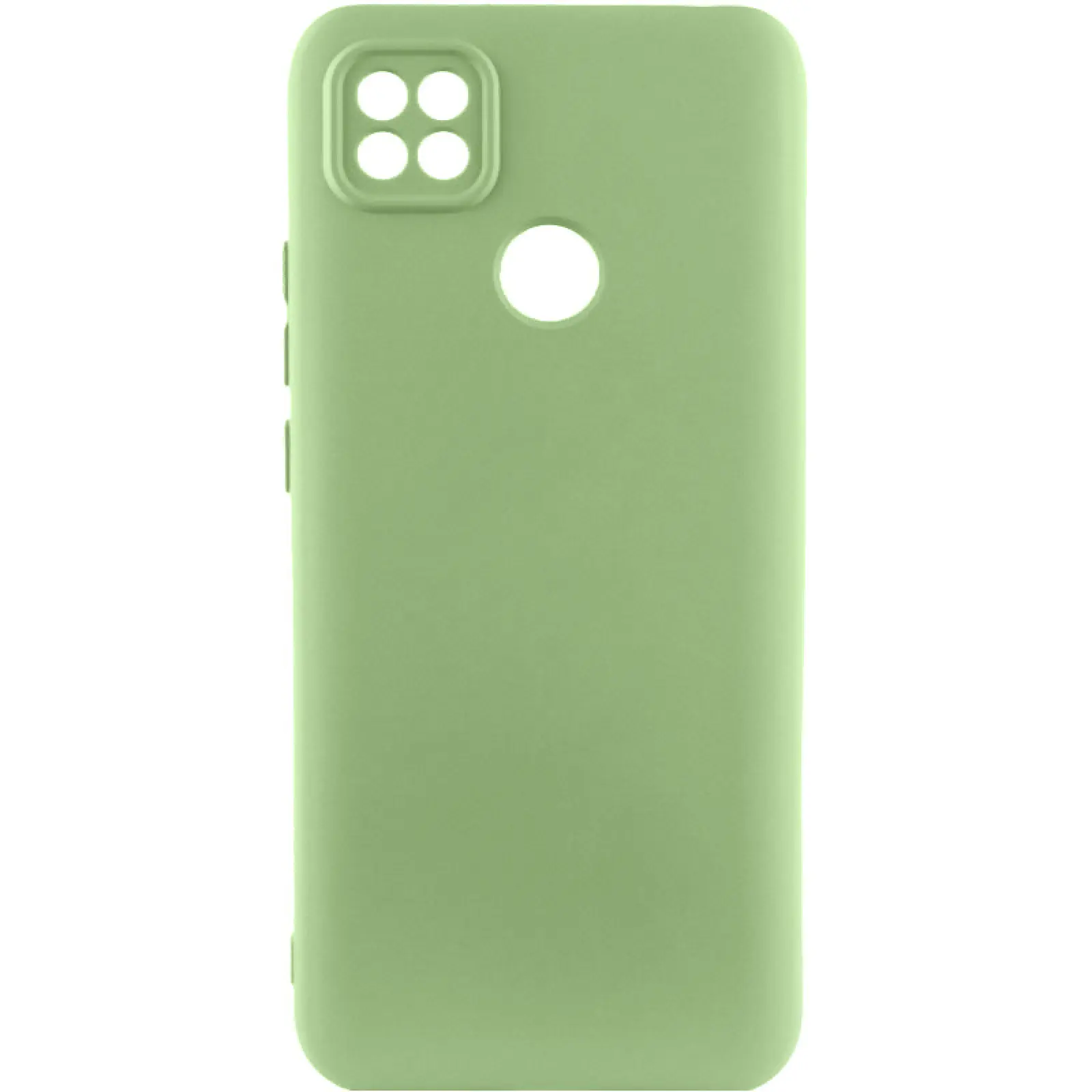 Чехол TPU GETMAN Liquid Silk Full Camera для Xiaomi Redmi 9C, Зеленый / Pistachio, TPU, купить оптом с доставкой