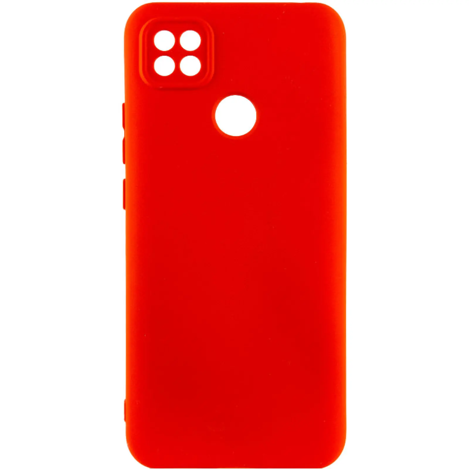 Чехол TPU GETMAN Liquid Silk Full Camera для Xiaomi Redmi 9C, Красный / Red, TPU, купить оптом с доставкой