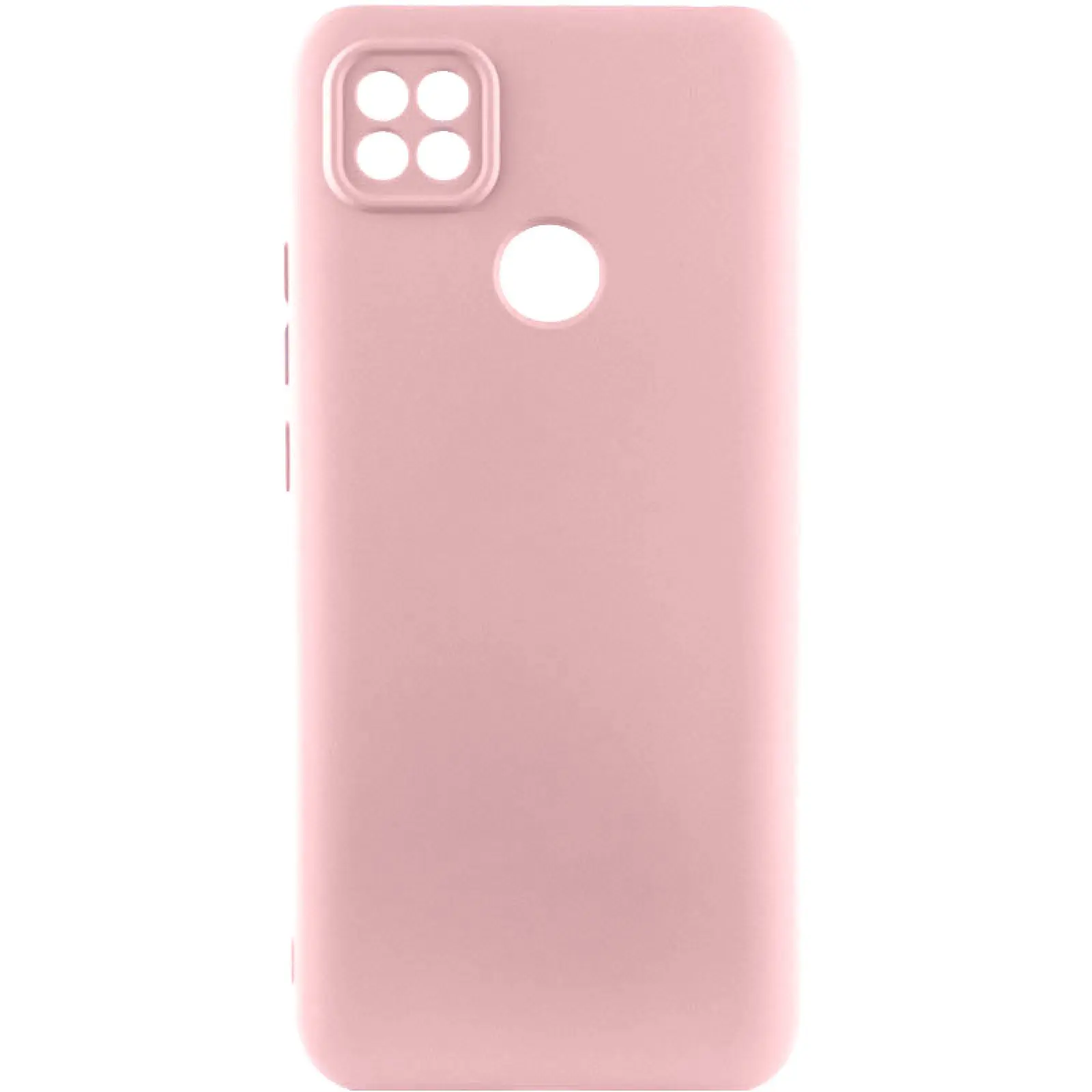 Чехол TPU GETMAN Liquid Silk Full Camera для Xiaomi Redmi 9C, Розовый / Pink, TPU, купить оптом с доставкой