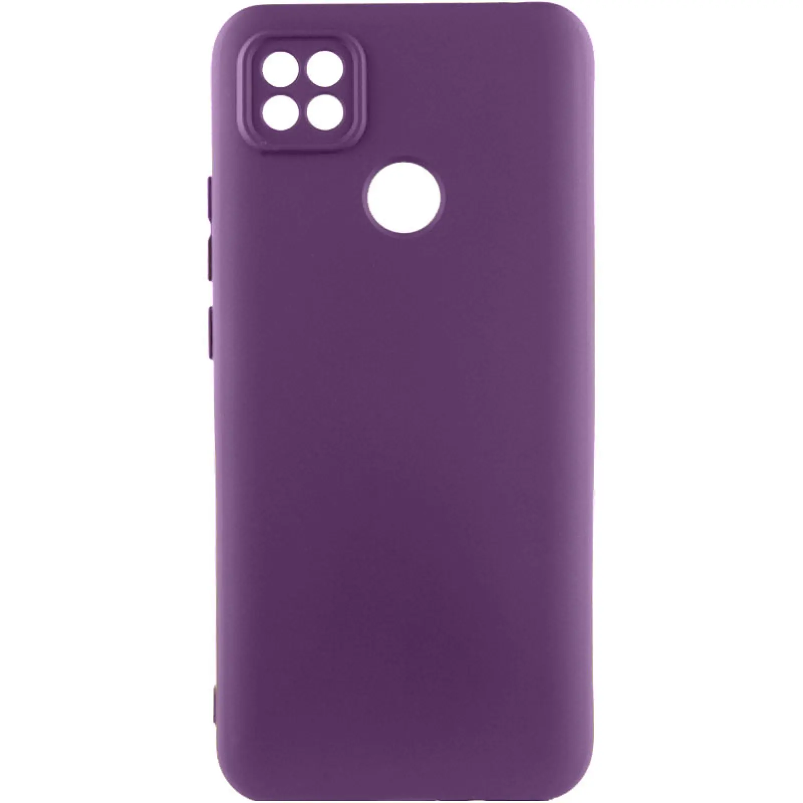 Чехол TPU GETMAN Liquid Silk Full Camera для Xiaomi Redmi 9C, Фиолетовый / Purple, TPU, купить оптом с доставкой
