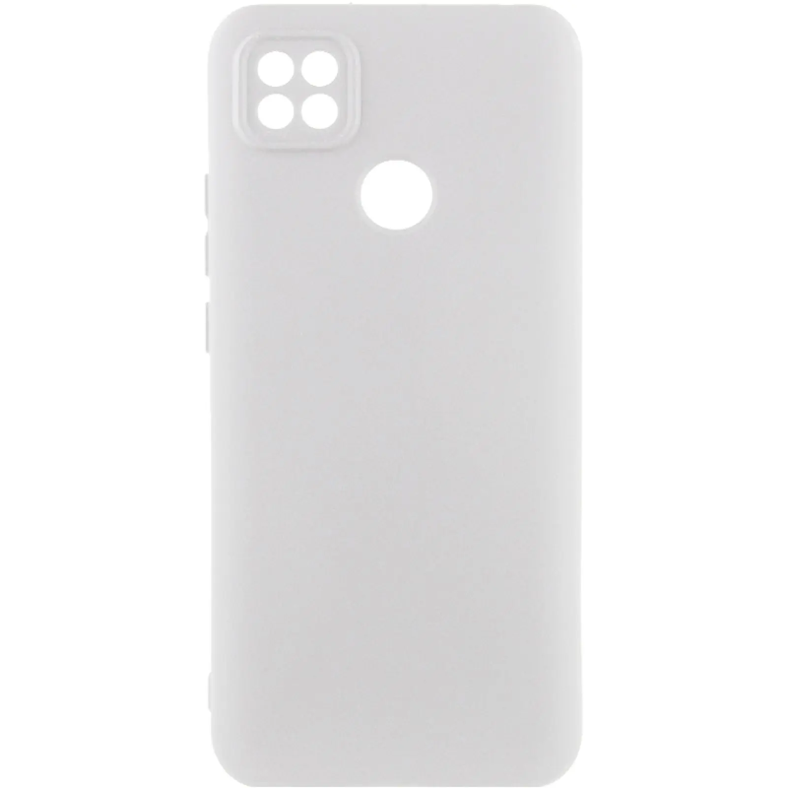Чехол TPU GETMAN Liquid Silk Full Camera для Xiaomi Redmi 9C, Белый / White, TPU, купить оптом с доставкой