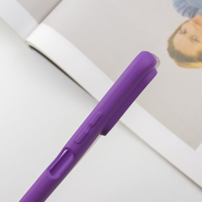 Чехол GETMAN Liquid Silk Full Camera для Xiaomi Redmi Note 10 Pro | TPU + Микрофибра на картинке №4