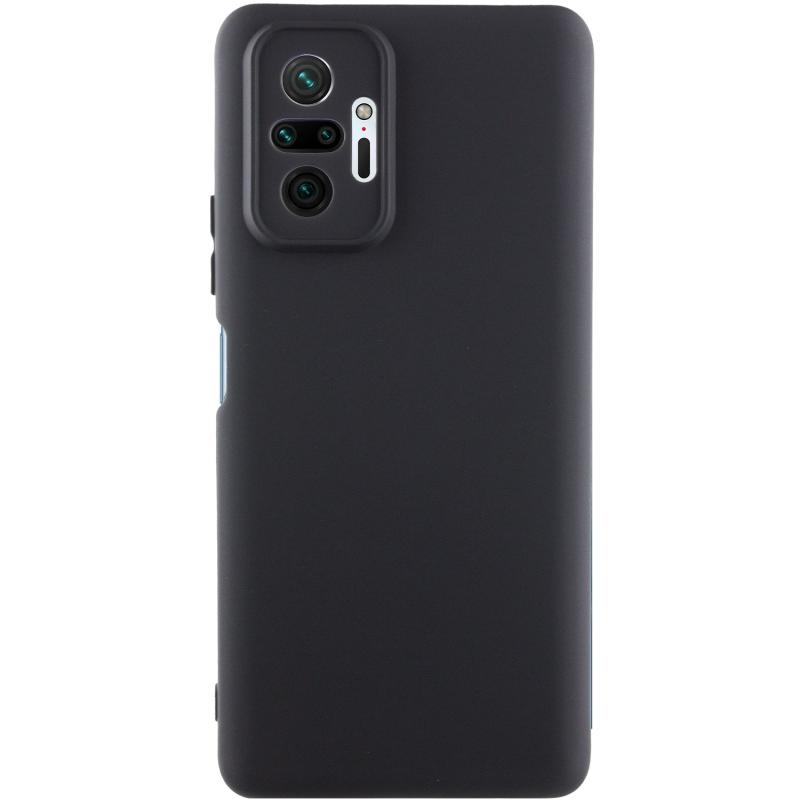 Чохол GETMAN Liquid Silk Full Camera для Xiaomi Redmi Note 10 Pro | TPU + Мікрофібра Фотографія №1 Чохол GETMAN Liquid Silk Full Camera для Xiaomi Redmi Note 10 Pro | TPU + Мікрофібра на малюнкі №1