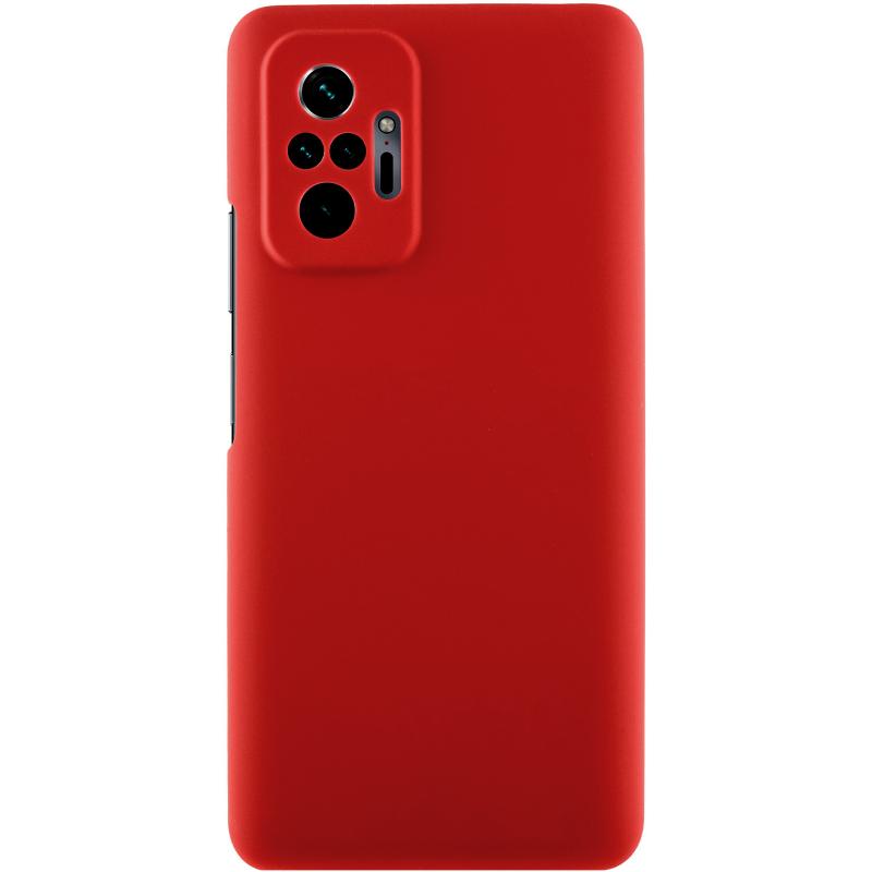 Чохол GETMAN Liquid Silk Full Camera для Xiaomi Redmi Note 10 Pro | TPU + Мікрофібра на малюнкі №1