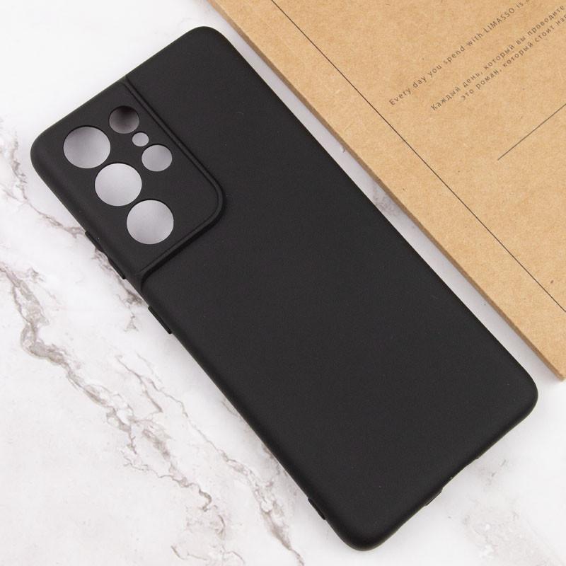 Чохол GETMAN Liquid Silk Full Camera для Samsung Galaxy S21 Ultra | TPU + Мікрофібра на малюнкі №4