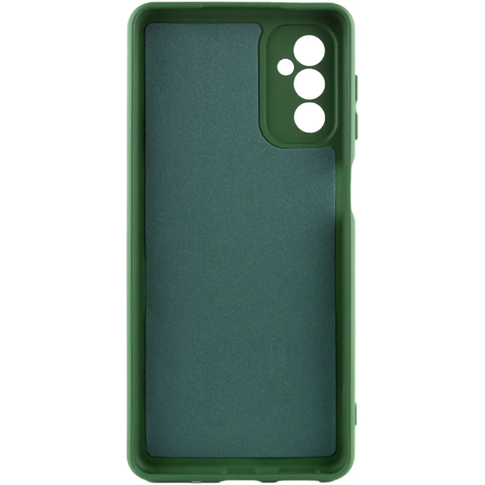 Чехол TPU GETMAN Liquid Silk Full Camera для Samsung Galaxy A54 5G, Зеленый / Dark green 1, TPU, купить оптом с доставкой