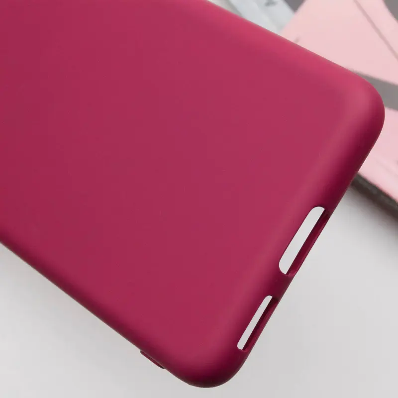 Чехол TPU GETMAN Liquid Silk Full Camera для Samsung Galaxy S21, Бордовый / Marsala 4, TPU, купить оптом с доставкой