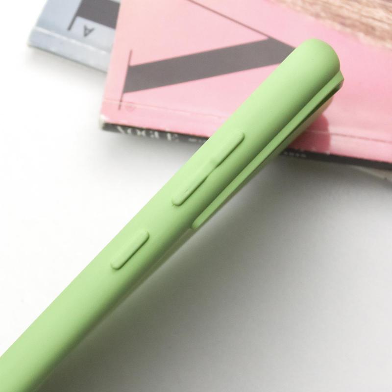 Чохол GETMAN Liquid Silk Full Camera для Samsung Galaxy S21 | TPU + Мікрофібра на малюнкі №3