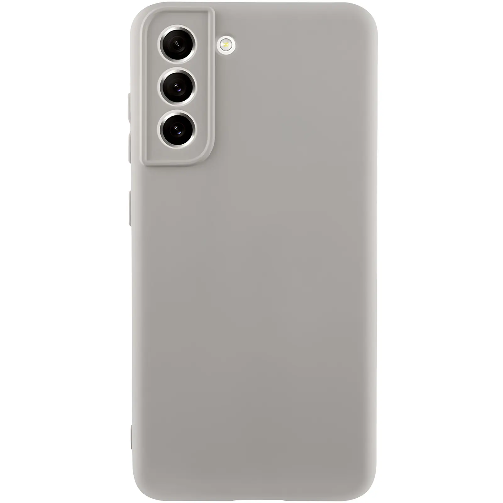 Чехол TPU GETMAN Liquid Silk Full Camera для Samsung Galaxy S21, Серый / Lavender, TPU, купить оптом с доставкой