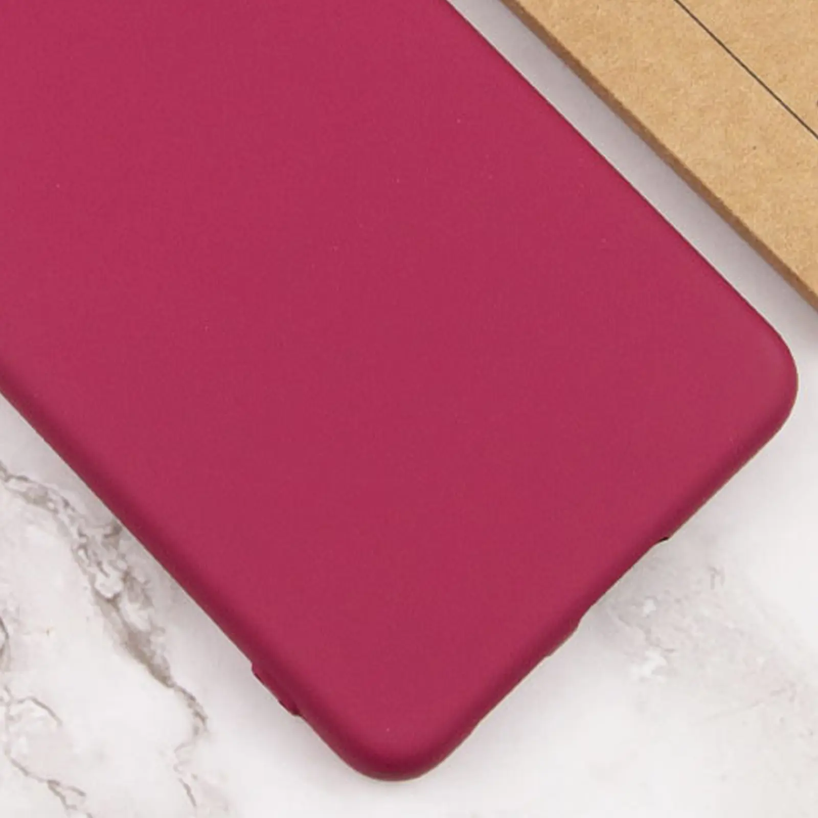 Чехол TPU GETMAN Liquid Silk Full Camera для Samsung Galaxy A32 4G, Бордовый / Marsala 3, TPU, купить оптом с доставкой