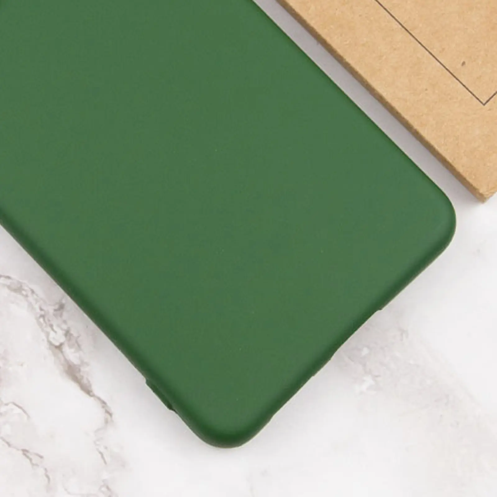 Чехол TPU GETMAN Liquid Silk Full Camera для Samsung Galaxy A32 4G, Зеленый / Dark green 3, TPU, купить оптом с доставкой