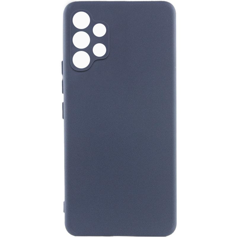 Чохол GETMAN Liquid Silk Full Camera для Samsung Galaxy A32 (A325F) 4G | TPU + Мікрофібра на малюнкі №1