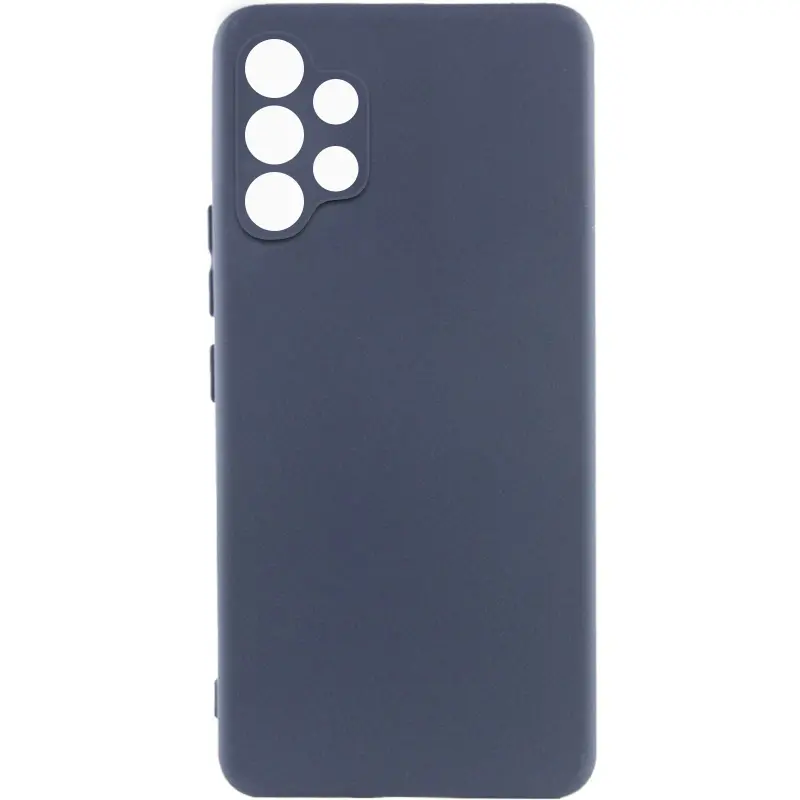 Чехол TPU GETMAN Liquid Silk Full Camera для Samsung Galaxy A32 4G, Синий / Midnight Blue, TPU, купить оптом с доставкой