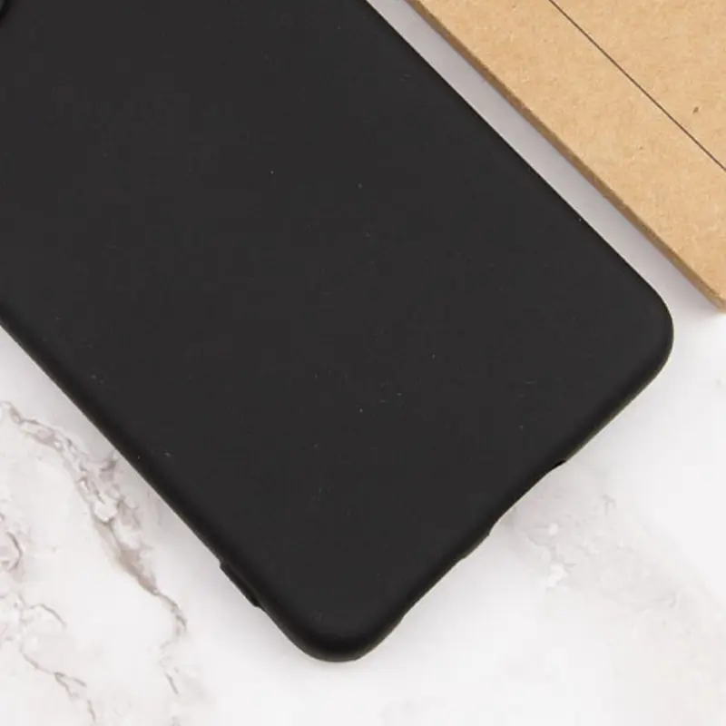 Чехол TPU GETMAN Liquid Silk Full Camera для Samsung Galaxy A32 4G, Черный / Black 3, TPU, купить оптом с доставкой
