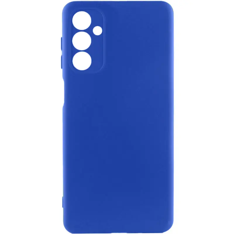 Чехол TPU GETMAN Liquid Silk Full Camera для Samsung Galaxy A32 4G, Синий / Deep navy, TPU, купить оптом с доставкой