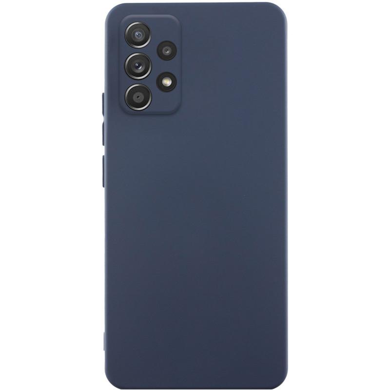 Чохол GETMAN Liquid Silk Full Camera для Samsung Galaxy A52 4G / A52 5G | TPU + Мікрофібра на малюнкі №1