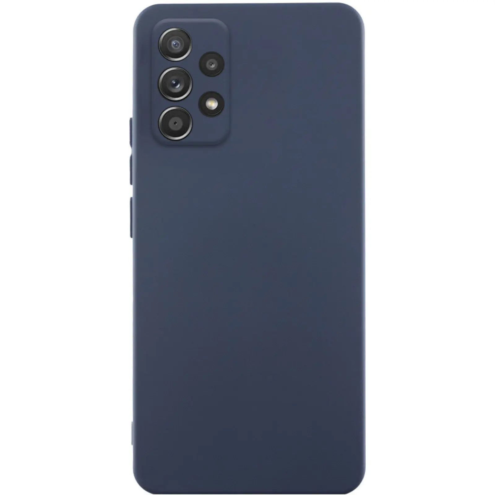 Чехол TPU GETMAN Liquid Silk Full Camera для Samsung Galaxy A52 4G / A52 5G / A52s, Синий / Midnight Blue, TPU, купить оптом с доставкой