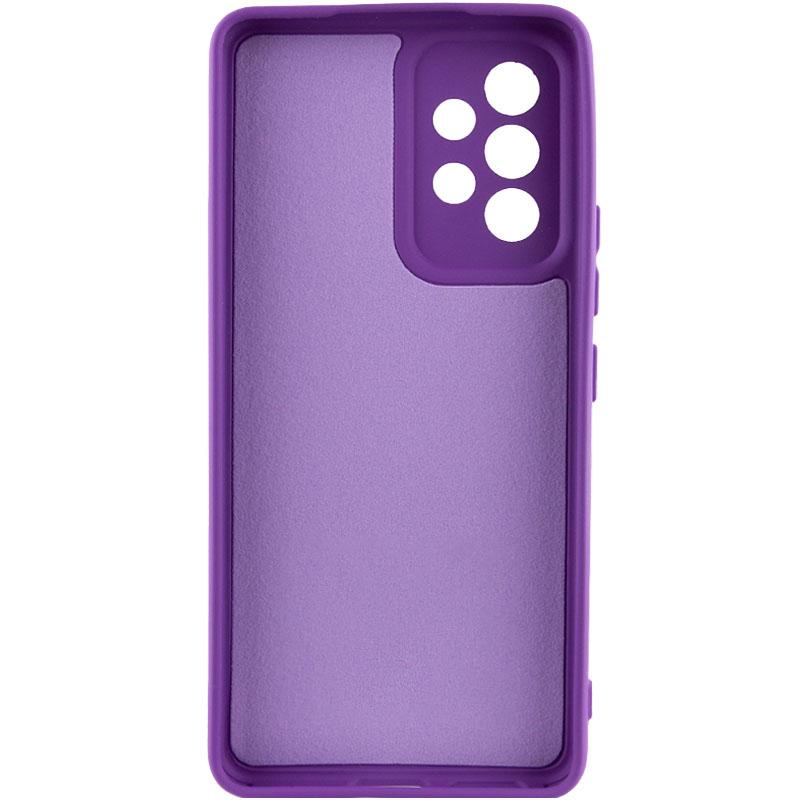 Чохол GETMAN Liquid Silk Full Camera для Samsung Galaxy A52 4G / A52 5G | TPU + Мікрофібра на малюнкі №2