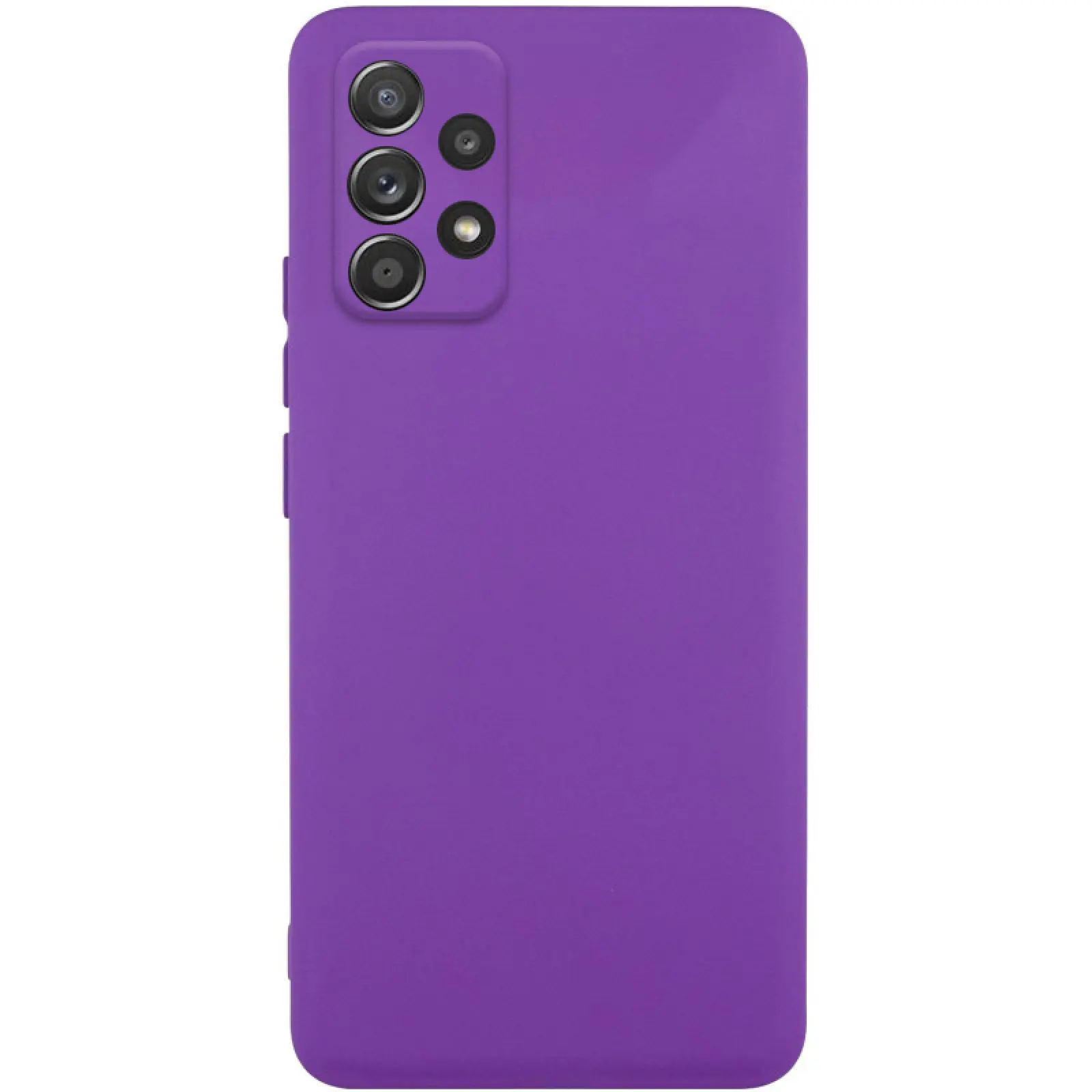 Чехол TPU GETMAN Liquid Silk Full Camera для Samsung Galaxy A52 4G / A52 5G / A52s, Фиолетовый / Purple, TPU, купить оптом с доставкой