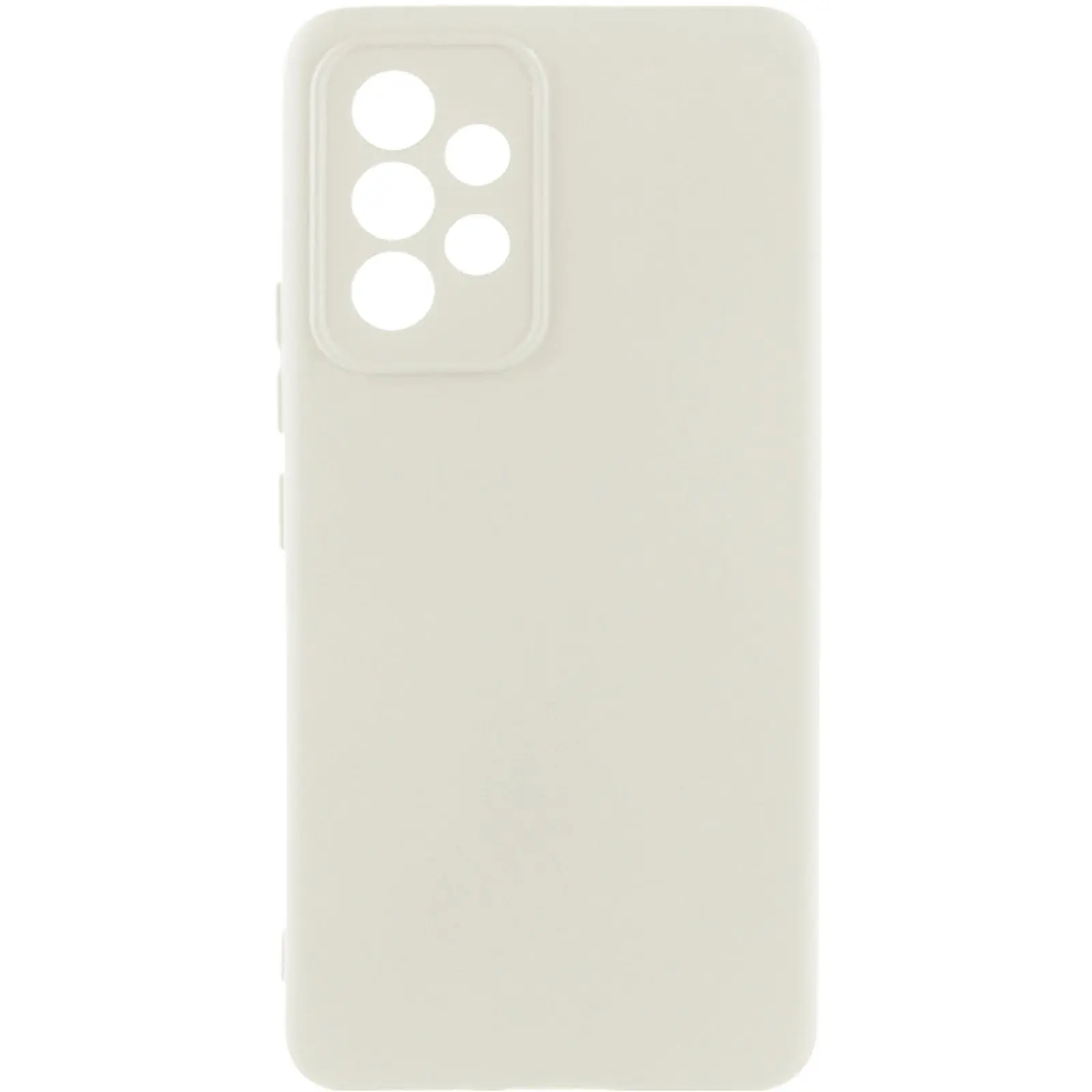 Чехол TPU GETMAN Liquid Silk Full Camera для Samsung Galaxy A52 4G / A52 5G / A52s, Белый / White, TPU, купить оптом с доставкой