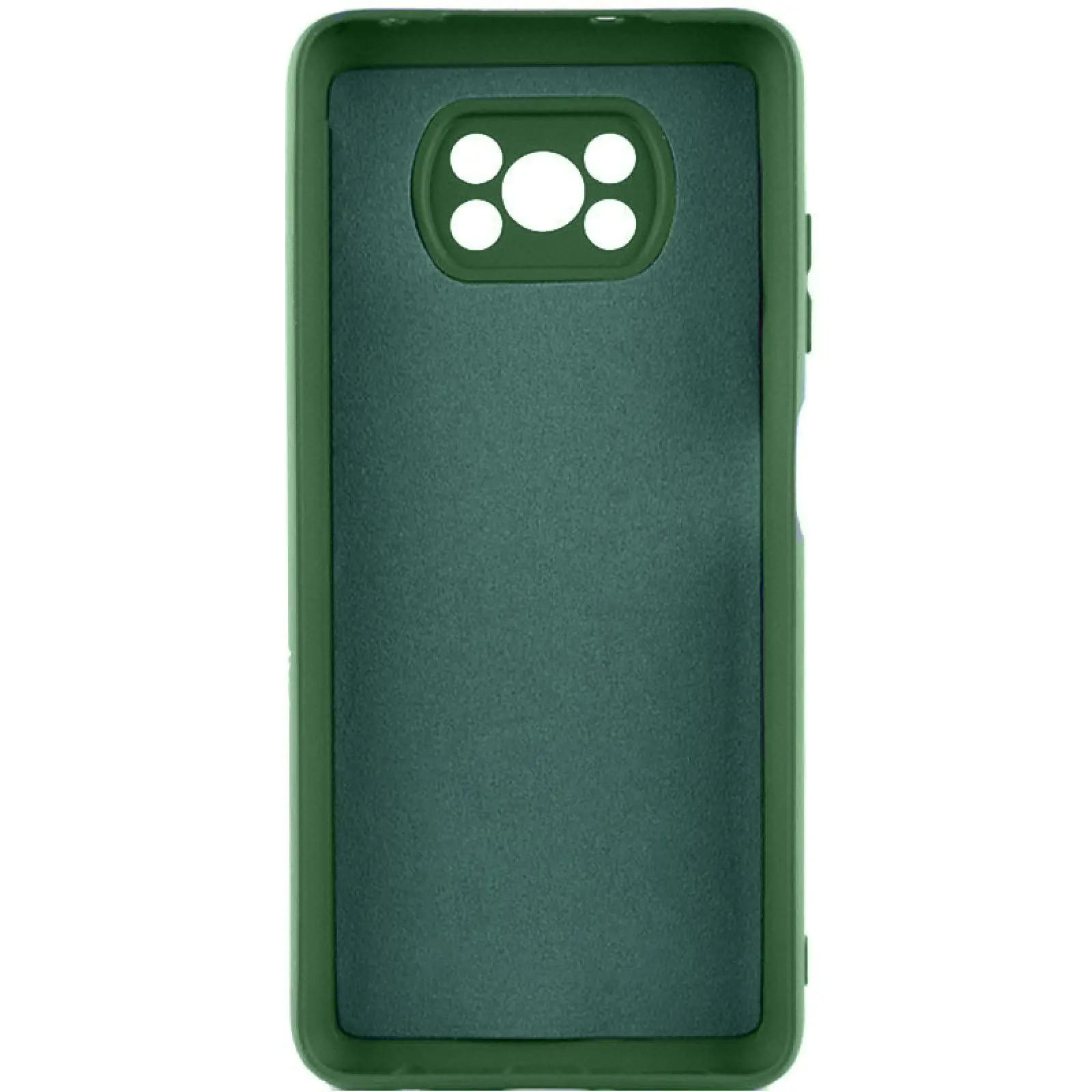Чохол TPU GETMAN Liquid Silk Full Camera для Xiaomi Poco X3 NFC / Poco X3 Pro, Зелений / Dark green 1, TPU, купити оптом з доставкою