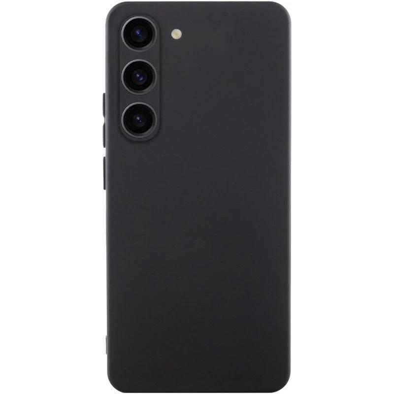 Чохол GETMAN Liquid Silk Full Camera для Samsung Galaxy S21 FE | TPU + Мікрофібра на малюнкі №1