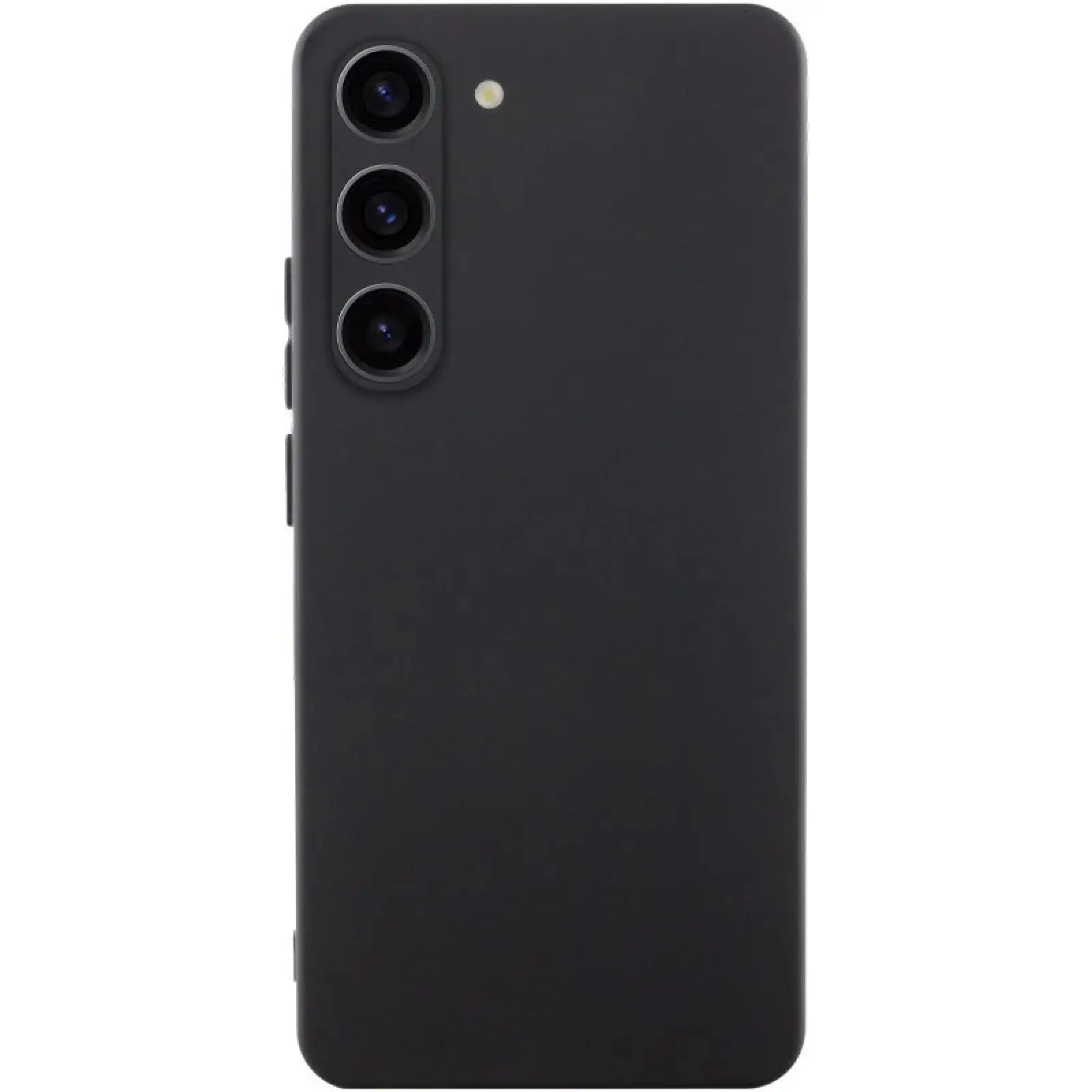 Чехол TPU GETMAN Liquid Silk Full Camera для Samsung Galaxy S21 FE, Черный / Black, TPU, купить оптом с доставкой